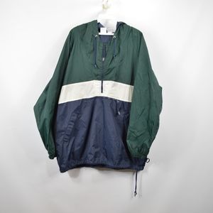 Vintage M SPORT Mens XL Half Zip Windbreaker